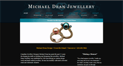 Desktop Screenshot of michaeldeanjewellery.com