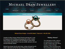 Tablet Screenshot of michaeldeanjewellery.com